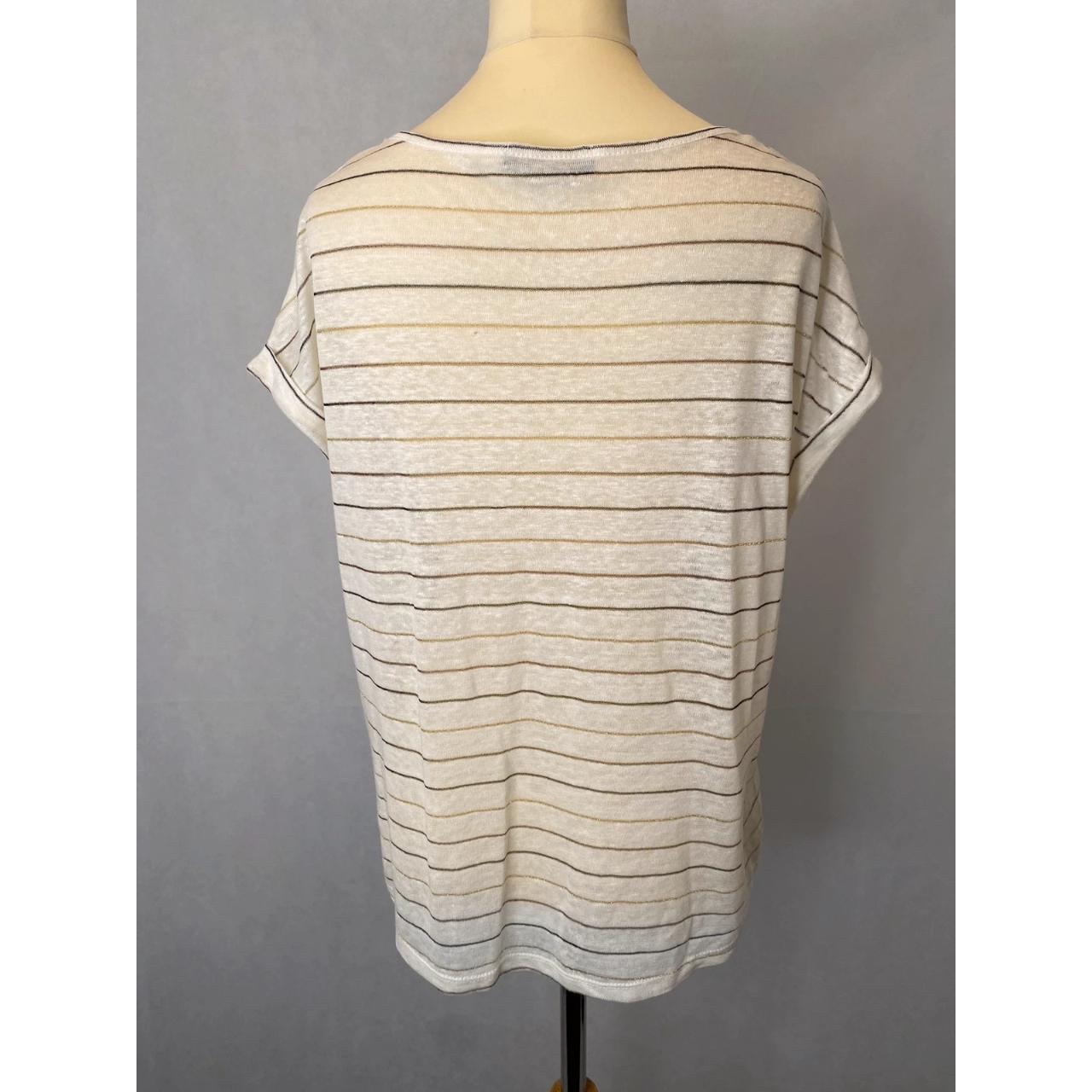 Losan - S/8 - linen mix light knit T-shirt