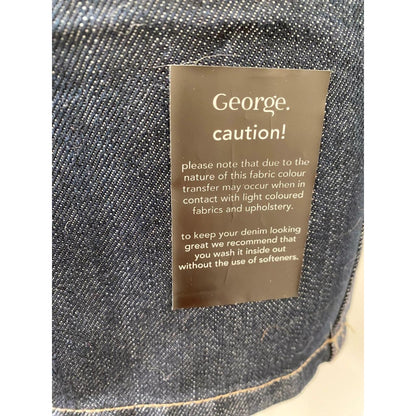 George - BNWT - S/8 - denim mini skirt