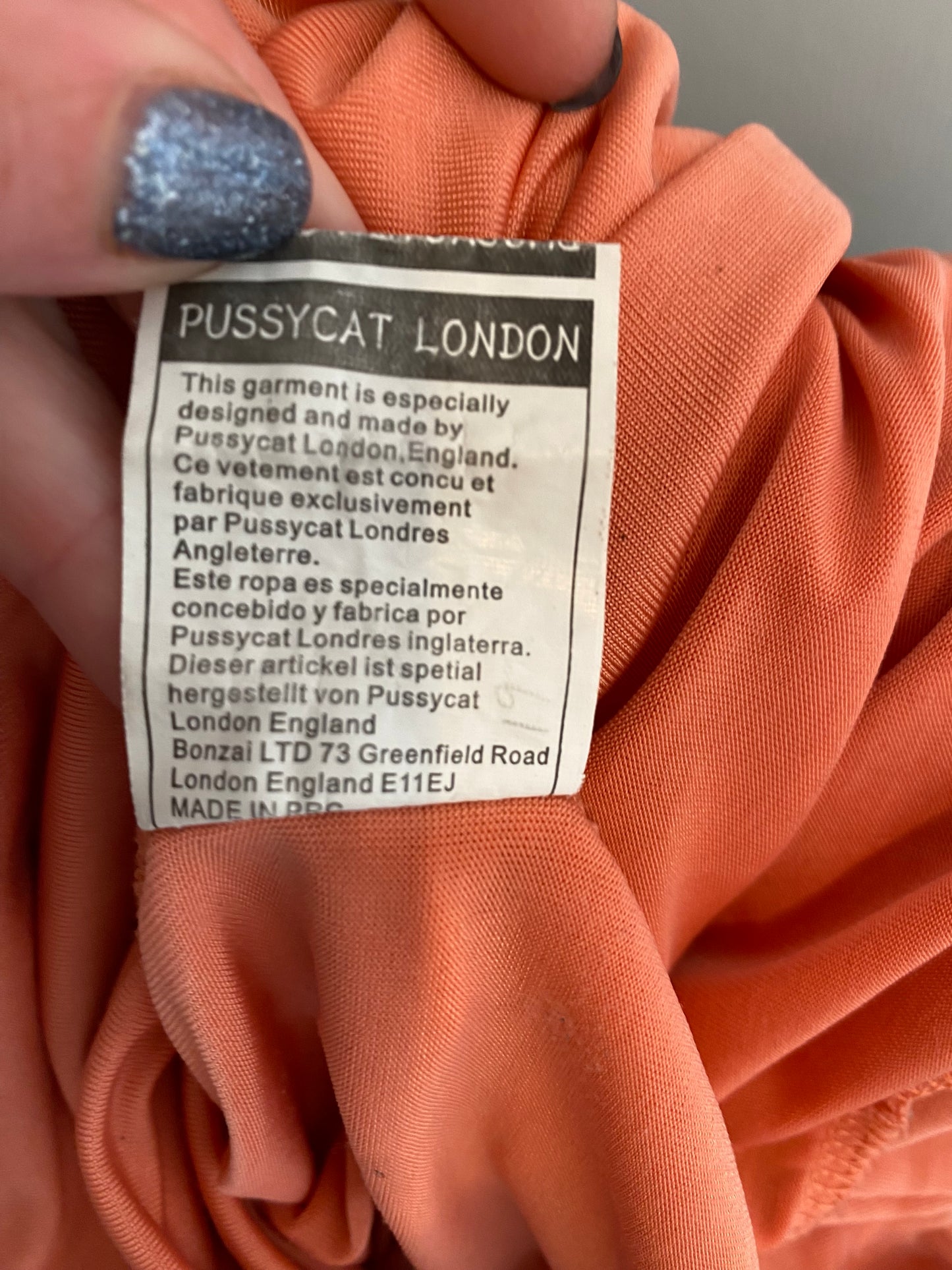 Pussycat London - L/12 - Frill sleeve mini dress