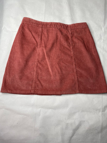 Primark - L/12 - BNWT - Corduroy button front mini skirt