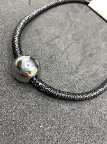 Dorothy Perkins - BNWT - black silver bead choker necklace