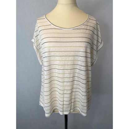 Losan - S/8 - linen mix light knit T-shirt